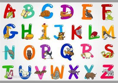 26个字母英文字母创意画手抄报26个字母手抄报
