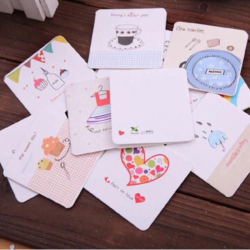 韩国寄语卡花束卡生日贺卡立体diy创意小卡片七夕情人教师节定制