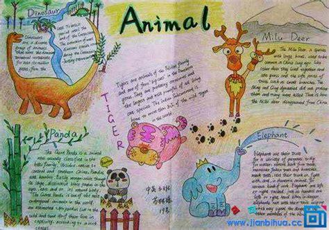 以动物世界为题的手抄报 关于动物的手抄报