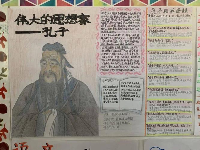 海川中学旅游路校区初一年级举办学科文化手抄报展手机搜狐网