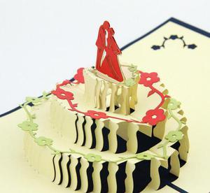 如何剪纸做立体蛋糕