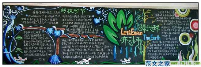 增强环保意识黑板报 环保的黑板报图片大全-蒲城教育文学网