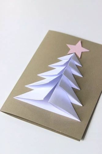 圣诞贺卡就要这样做 孩子肯定喜欢 写美篇折纸