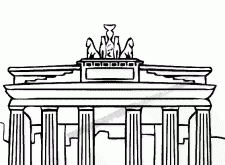 德国著名建筑 简笔画图片