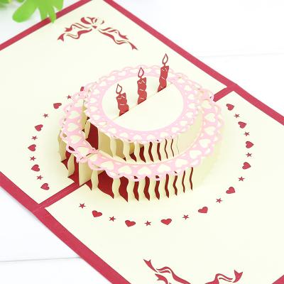 如何制作蛋糕生日贺卡 制作蛋糕贺卡
