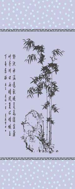题竹石有竹子的手抄报 关于竹子的手抄报