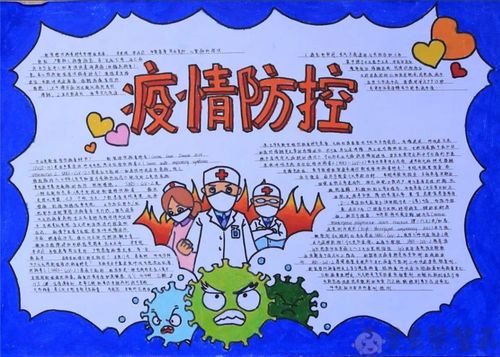 中国加油河北加油抗疫手抄报 - 毛毛简笔画
