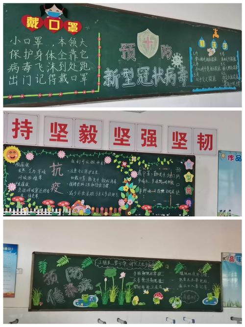为了迎接开学我们每一位班主任都用心设计黑板报用直观的方式宣传