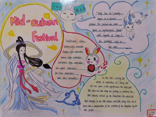 欢乐中秋节手抄报比赛 写美篇          本次活动增强了学生的文化