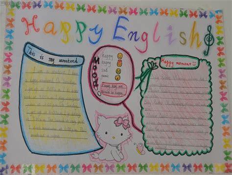五年级英语手抄报五年级英语课堂手抄报一年级上册英语第五单元手抄报