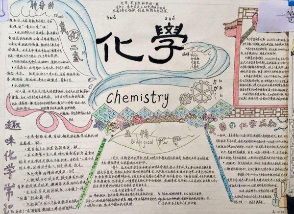 精美的化学手抄报图片趣味化学常识