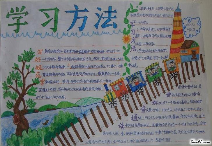 普通话学习方法手抄报版面设计图手抄报大全手工制作大全中国儿童
