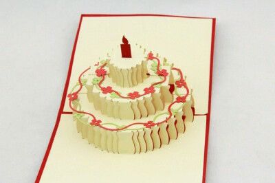 贺卡 生日蛋糕