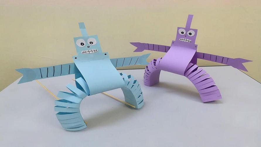 宝宝学折纸会动的折纸机器人怎么做掌握折纸小窍门很重要