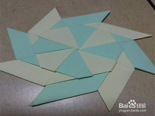 手工折纸飞盘的折法