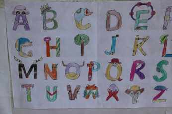 三年级的制作以字母为主题的手抄报三年级的手抄报
