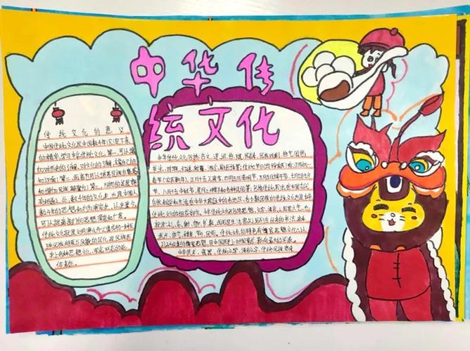 小学举行弘扬中华优秀传统文化手抄报评比活动弘扬中国传统文化手抄报