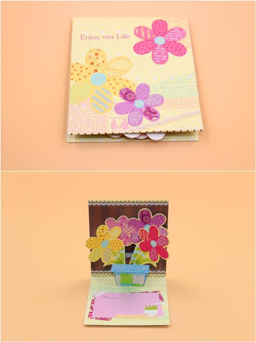 热销韩国创意立体贺卡批发 可爱祝福儿童节小卡片感恩卡厂家直销