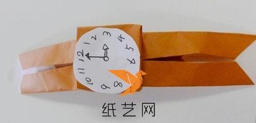 手工制作漂亮又简单的折纸手表
