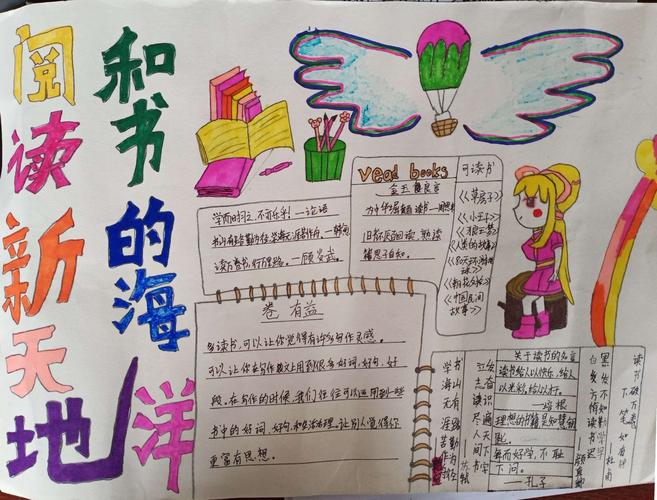 让阅读成为习惯让书香飘逸校园泗洪通州实验学校阅读手抄报征集.