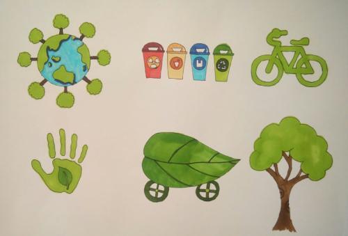 超简单的幼儿园环保手抄报简单的环保手抄报