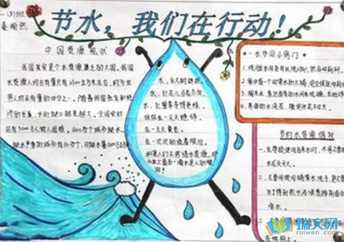 有关化学水污染手抄报 环境污染手抄报-蒲城教育文学网预防水污染手