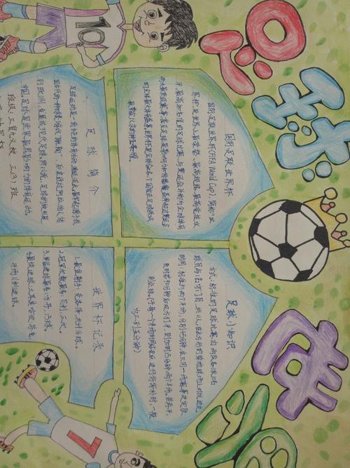 三贤九义校快乐足球伴我成长足球手抄报评比活动简报