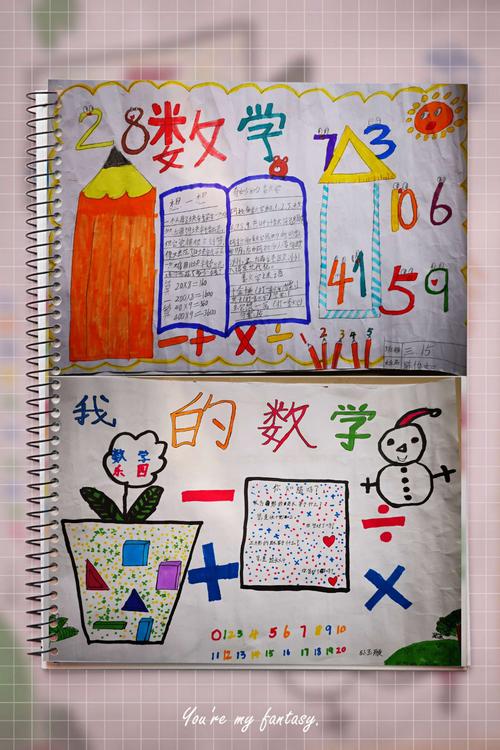 让快乐与数学同行第三届数学手抄报评比泗水县龙城小学读写