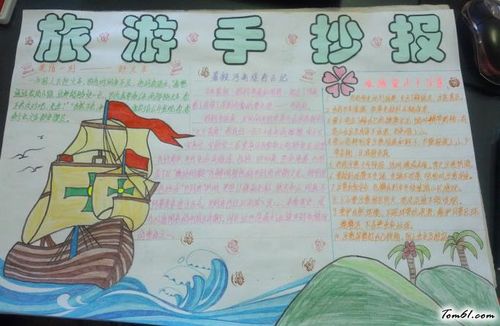 旅游手抄报版面设计图版面设计图手抄报大全手工制作大全中国儿童