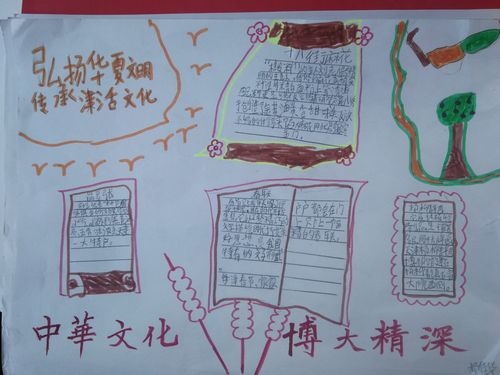 学生亲手绘制手抄报让孩子们与天津的历史文化有了亲密接触