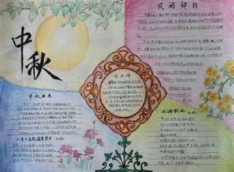 4个中国的传统节日英语手抄报传统节日手抄报