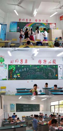 一部板报款款来记南昌三中高新校区开学季黑板报评比活动