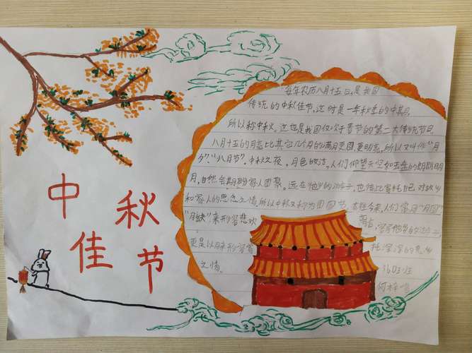 传承中华传统走进节日习俗之手抄报制作比赛 写美篇  传统节日文化