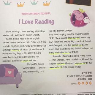 love reading love english手抄报 手抄报图片大全