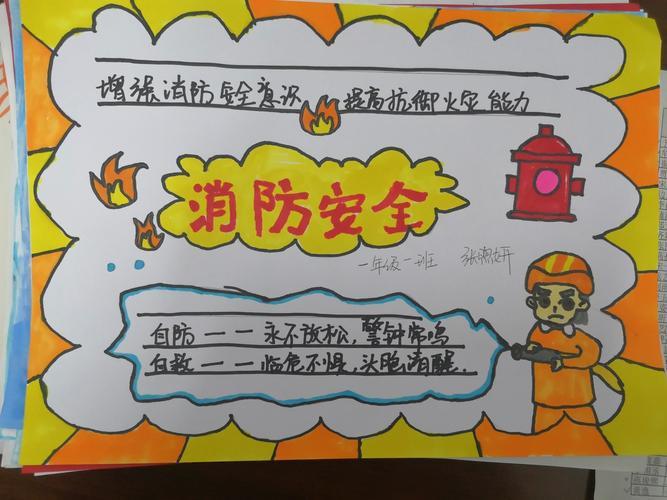 我成长咸宁东方外国语学校初小学部消防安全手抄报大赛以上是小编整理
