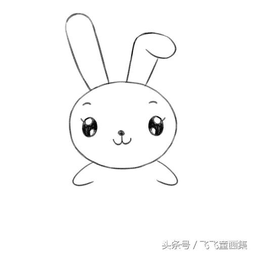 可爱的小兔子画法图片
