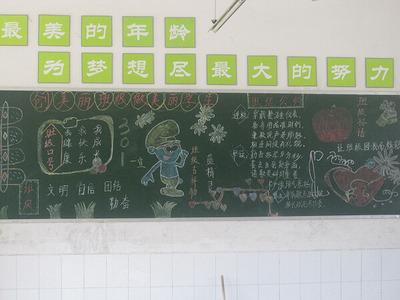 山川学校生态文化节之美丽班级黑板报评比-92kb