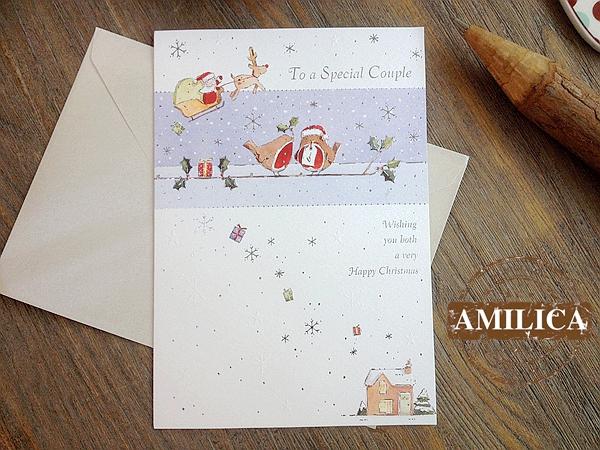 英国名品lingdesign圣诞节精品贺卡节日祝福感谢卡片贺卡