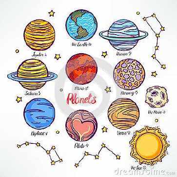 太阳系中的八大行星手抄报 十八大手抄报