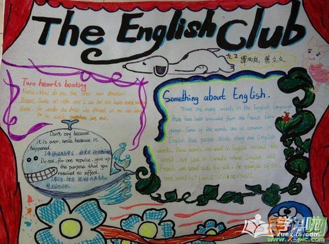 模板小小学生英语手抄报大全英语手抄报简单又漂亮小学生五年级英语