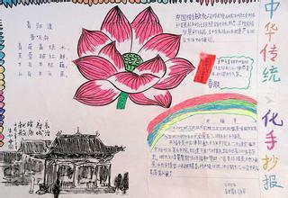 中国传统文化手抄报三年级