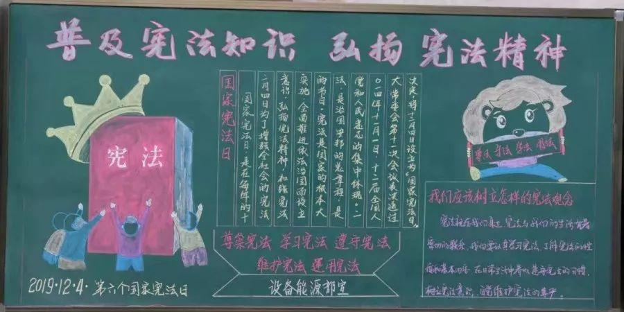 江淮重工于12月6日开展了以弘扬宪法精神为主题的黑板报展示及评选