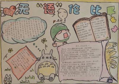 五年级有关汉字的来历手抄报 汉字的手抄报