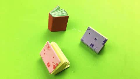3分钟学会迷你笔记本怎么折 方法简单同学们都喜欢 手工折纸教程
