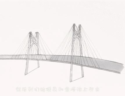 桥梁各部位名称简笔画图片