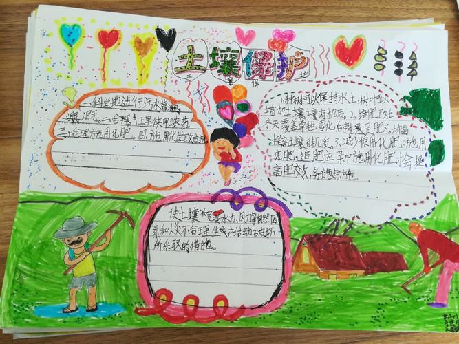 孩子们的手抄报色彩鲜艳每一笔都是对萝卜苗苗浓浓的爱和深深的祝福.