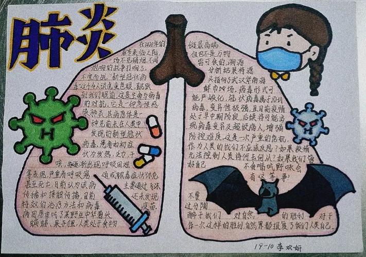 学生会文学社漫研社发起了战疫主题书画手抄报视频文章等作品
