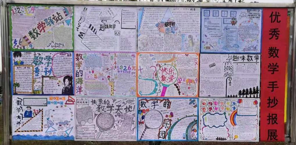 仁化县实验学校数学节之数学手抄报评比活动