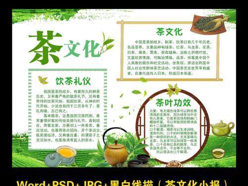 茶文化手抄报茶文化手抄报朱明耀自己绘制了茶文化手抄报关于茶文化的