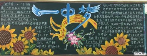 青春梦想的黑板报版面设计图黑板报大全手工制作大全中国儿童资源